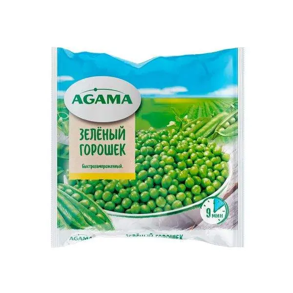[4-4] Горошек зеленый, Агама, 400 г, (14)