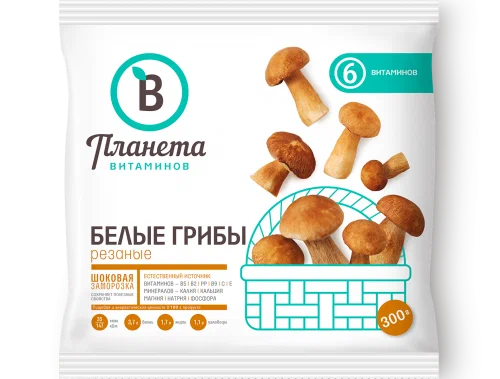 Гриб белый, Планета Витаминов, 300 г, (20)