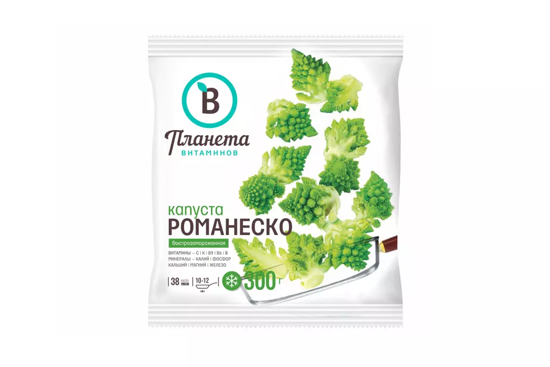 Капуста Романеско, Планета Витаминов, 300 г, (20)