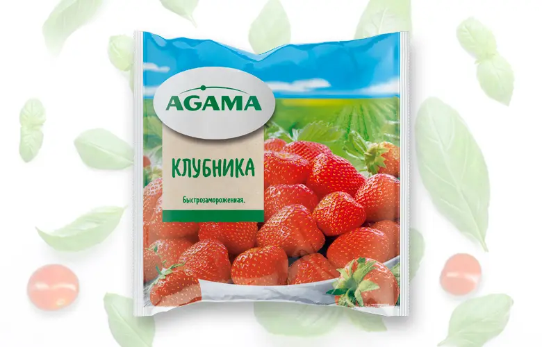 Клубника, Агама, 300 г, (18)
