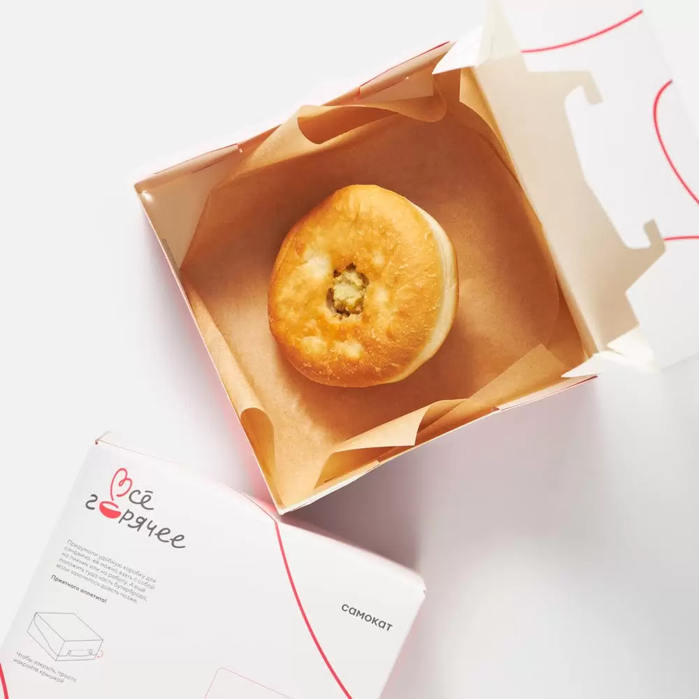 [4-92] Пряженцы картофель/мясо, Дарина Трейд, 80 г, (50)