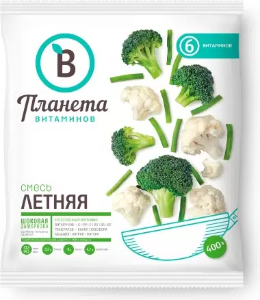 Смесь Летняя, Планета Витаминов, 400 г, (25)