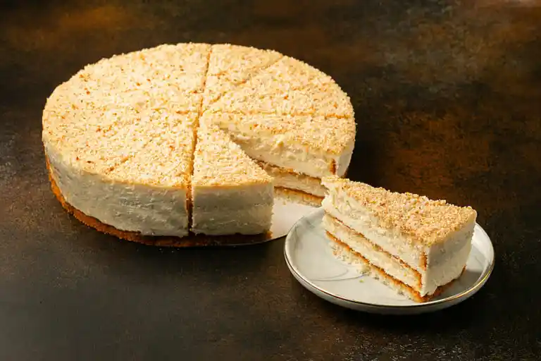 [4-372] Торт, Медовик, Frozen Cake, 1560 г, (4)