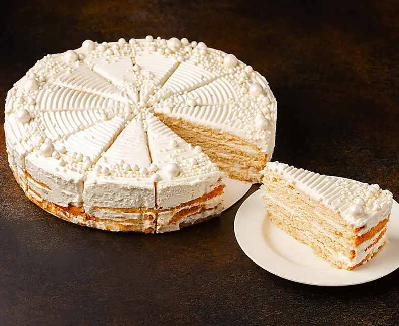 [4-373] Торт, Молочная девочка, Frozen Cake, 1320 г, (4)