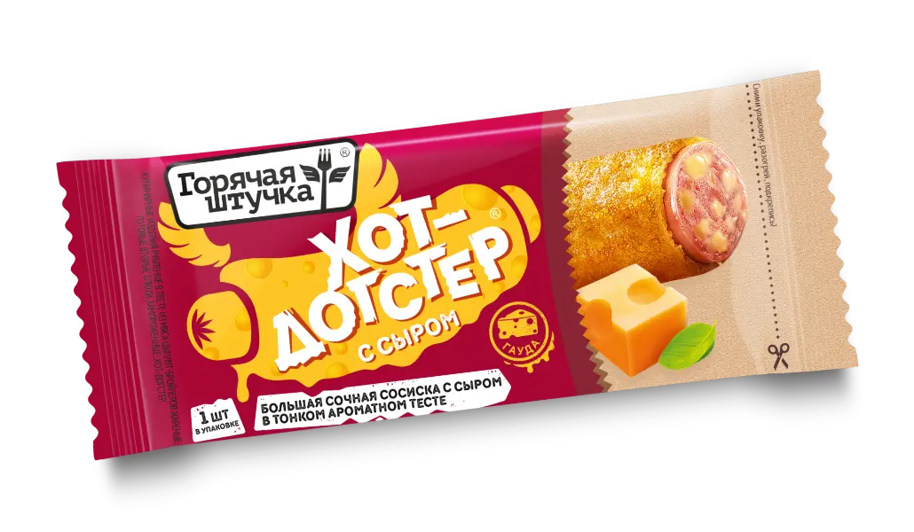 [4-138] Хот-догстер, Горячая штучка, Поком, 90 г, (30)