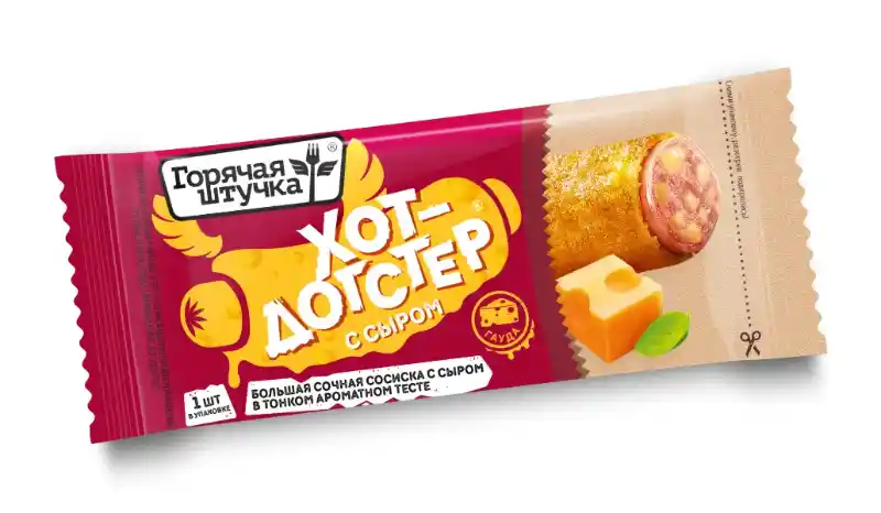 Хот-догстер, Горячая штучка, Поком, 90 г, (30)