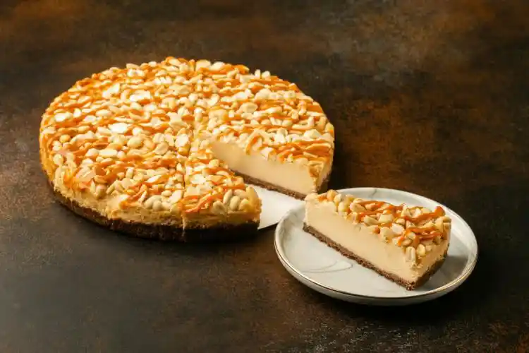 [4-375] Чизкейк, Арахисовый, Frozen Cake, 130 г, (12)