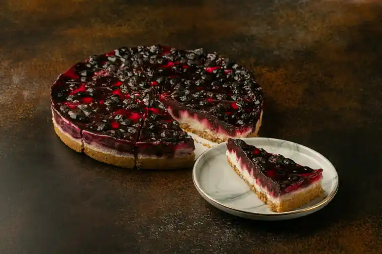 [4-381] Чизкейк, Черничный, Frozen Cake, 1560 г, (4)