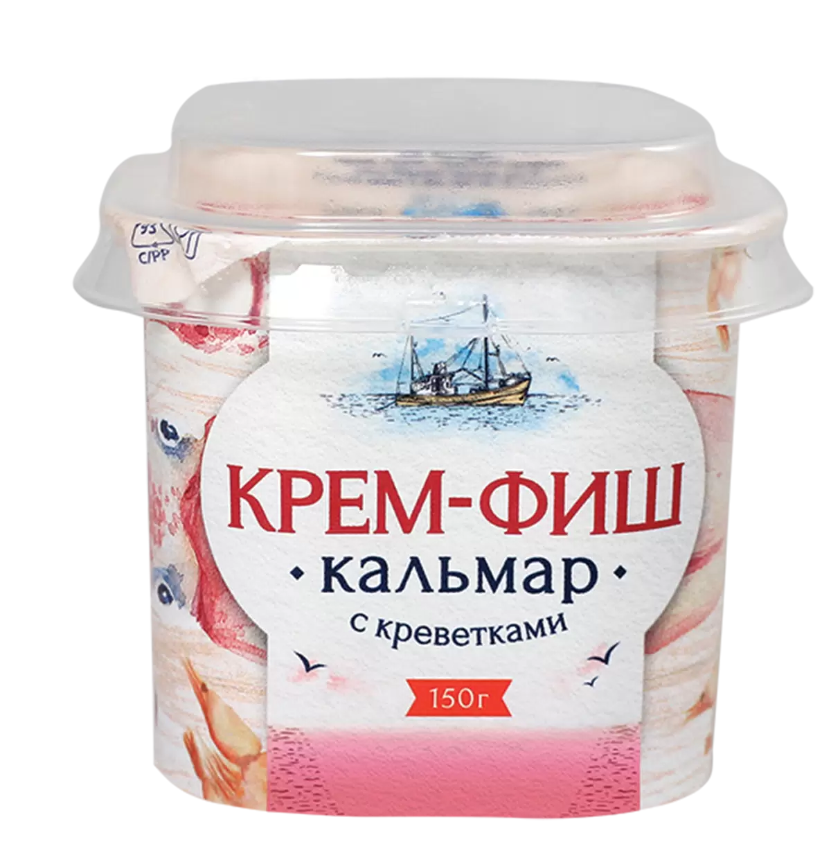 [4607003613709] Паста рыбная из из тунца желтоперого Крем-Фиш Тунец 150г 1/6