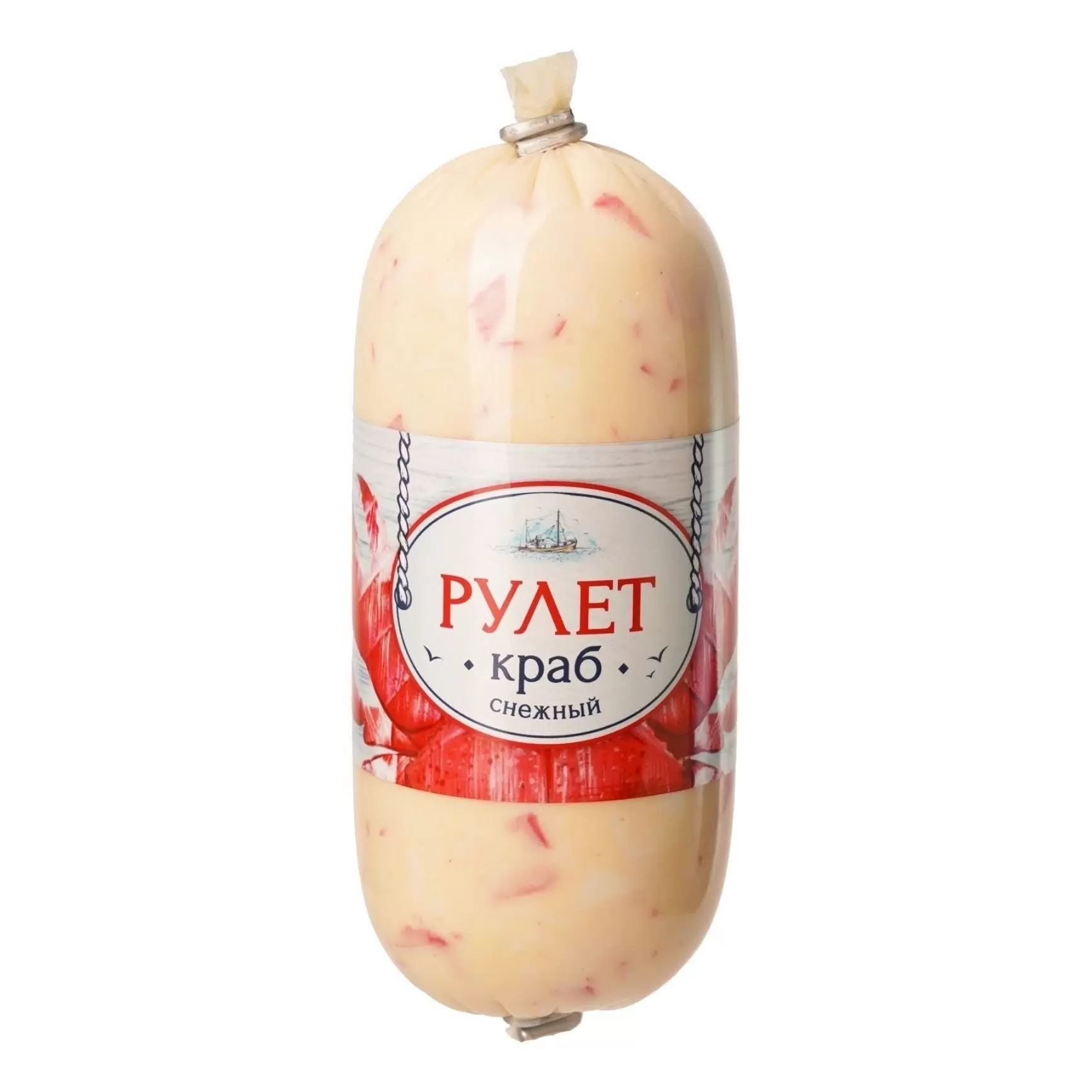 Рулет из фарша рыб. сурими "Снежный краб" со сладкой кукурузой 250 г 1/6