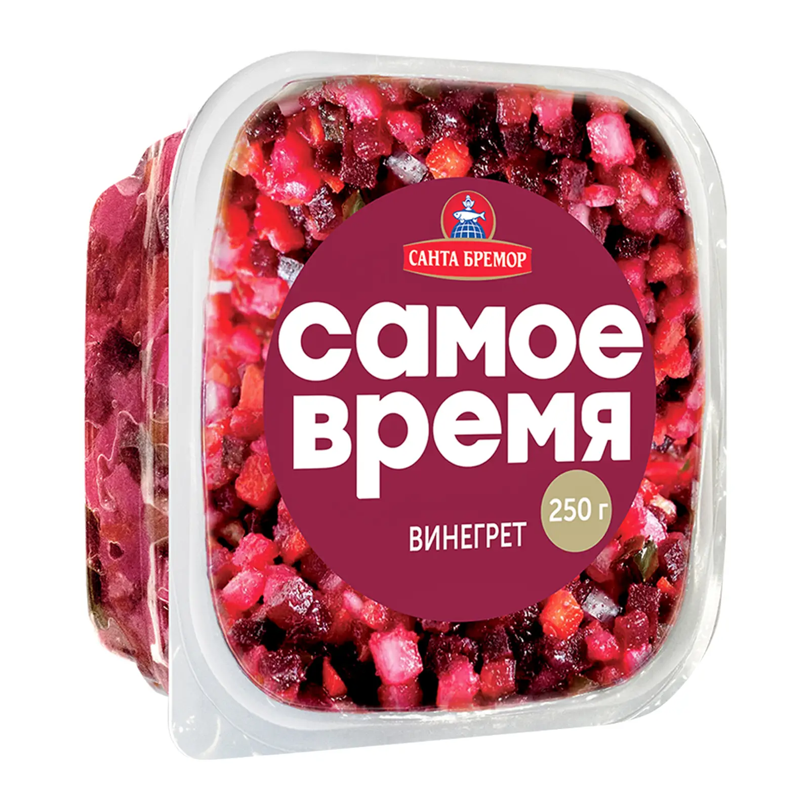 Салат "Винегрет" с квашеной капустой 250г 1/4
