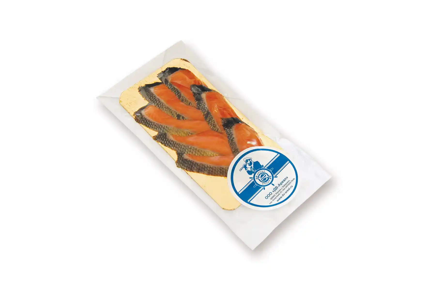 [16-5] Кета ломтики на подложке х/к в/у 1/150 г