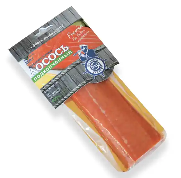 [16-9] Лосось ДВ подкопченный «Премиум» в/у 1/250 г