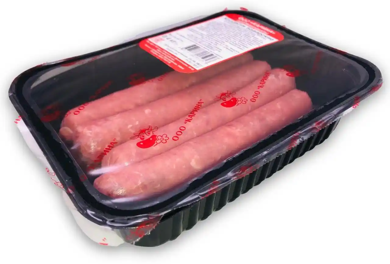 Колбаски Баварские охл. 0,4 кг (фирм.контейнер)