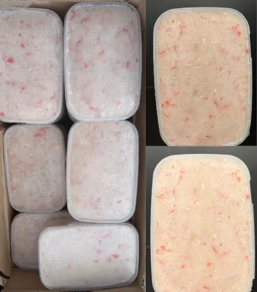 [3-303] Крабовое мясо - салатка Краб Стригуна