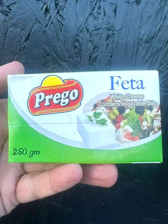 [3-195] Сыр Фета PREGO (Египет) 1/27,  250гр