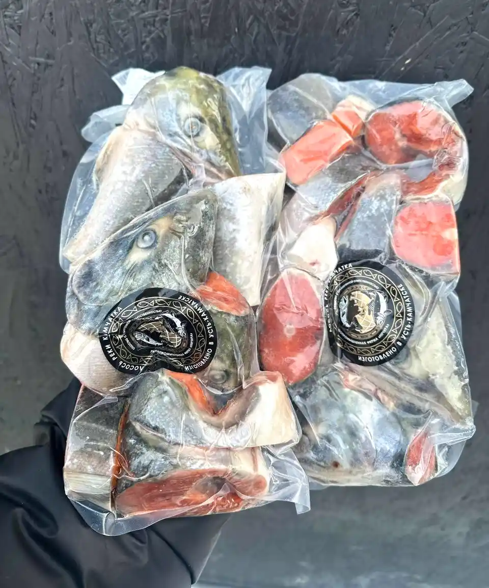 [3-200] Набор для ухи 1кг, (Кижуч, Нерка) 1/22кг