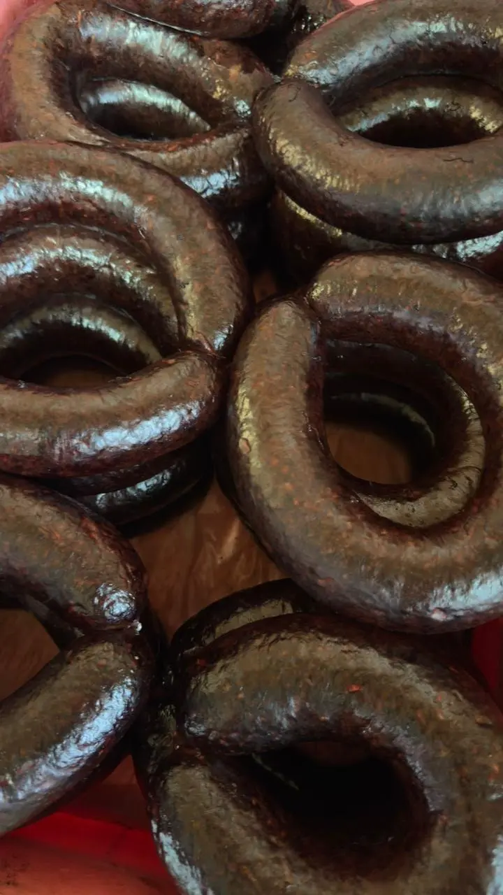 [10-64] Колбаса кровеная с Ким-Чи и рисом, 1кг