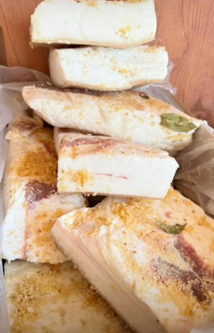 [10-27] Сало соленое "+4", 1кг