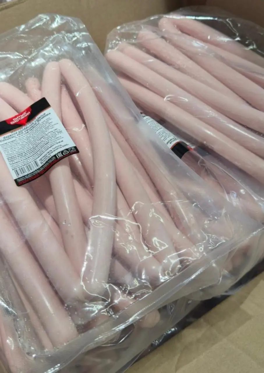 [10-100] Сосиски со свиным бочком, 1кг