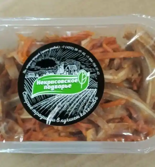 Салат "Уши Свинные" по-корейски 200 гр (под запайку)  Некрасовское подворье