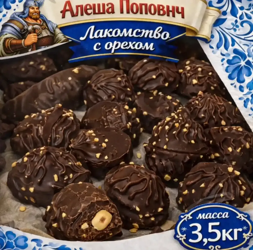 [18-4315] Печенье «Лакомство с орехом», 1/ 3.5кг