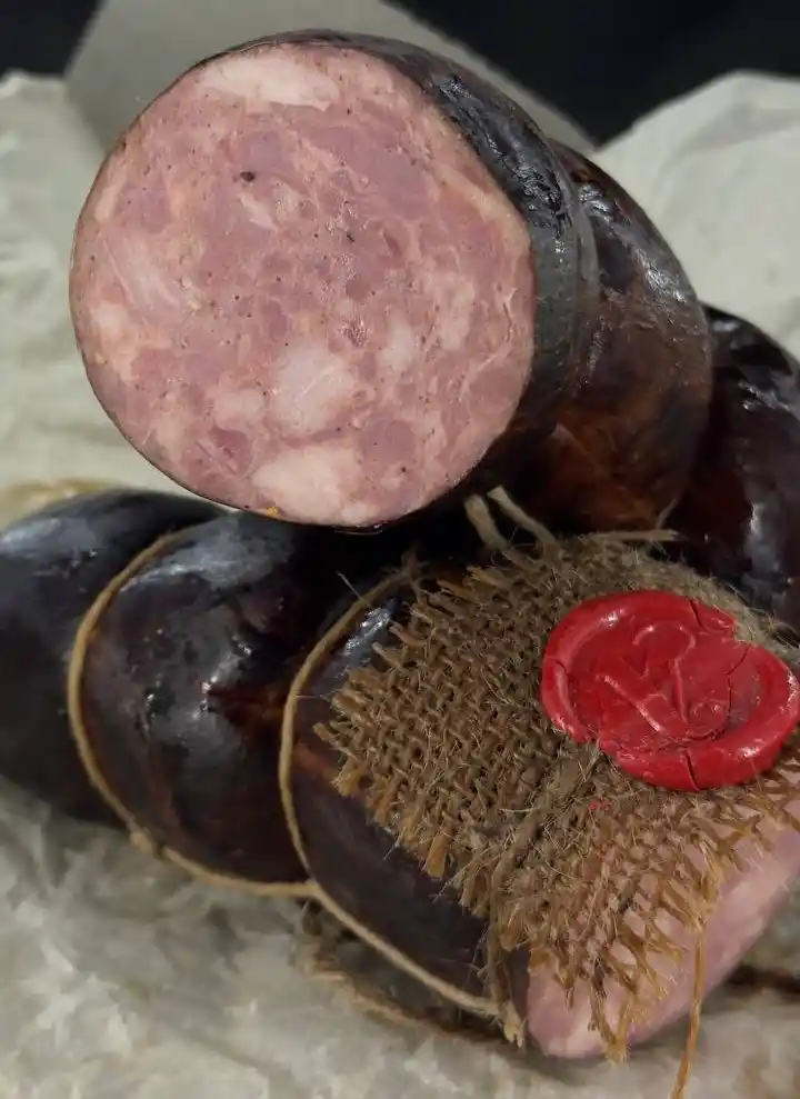 Колбаса варено-копченая "Из печи" (Деликатесная луна), 1 кг  