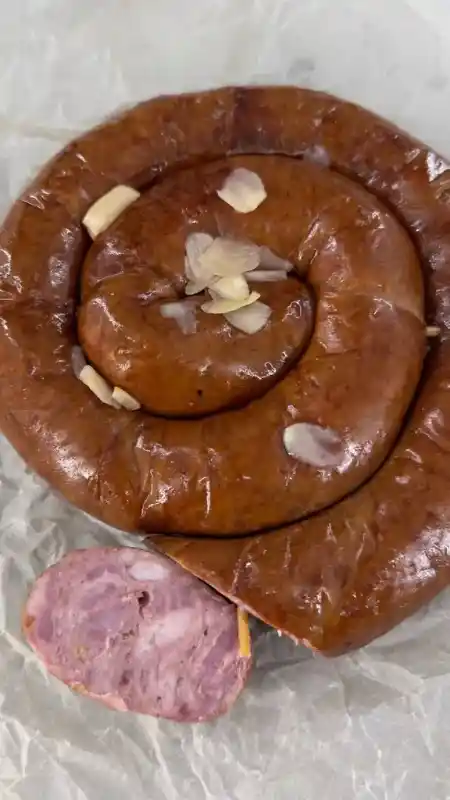 Колбаса жареная " Домашняя" (Деликатесная луна),1шт