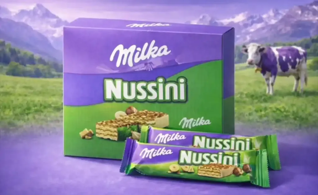 [18-4344] Батончик Milka Nussini 31,5гр