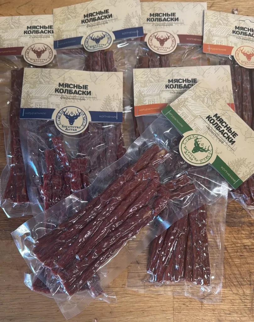 [20-147] Мясные колбаски к пиву, 1шт