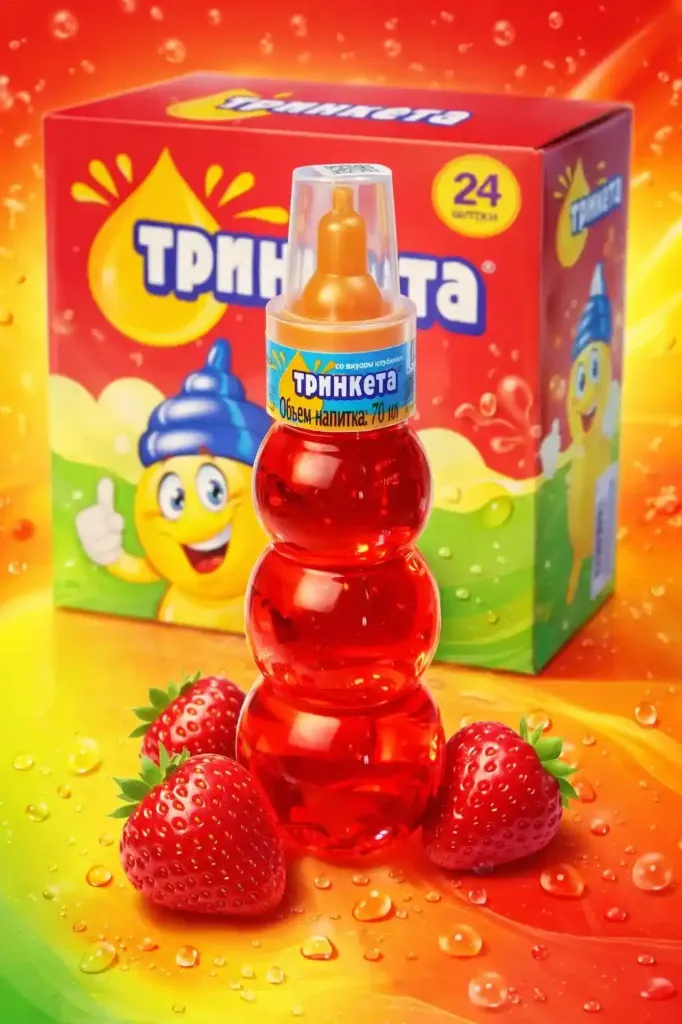 [18-4350] Жидкая конфета «Тринкета» 70 мл  1/24