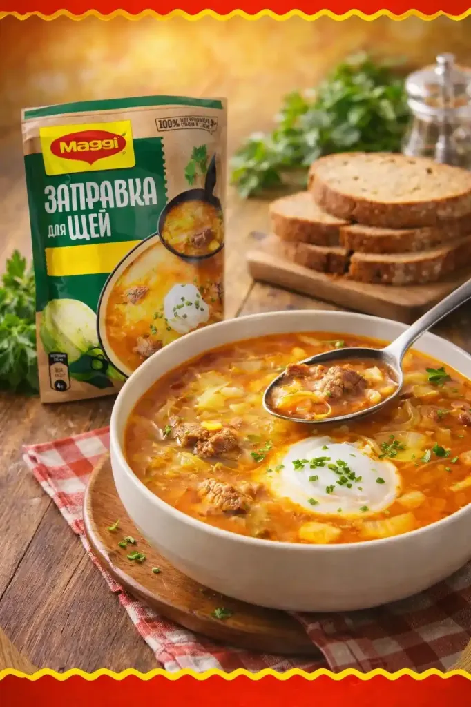Жидкая заправка «Maggi» для щей