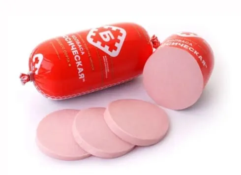 [18-4363] Колбаса вареная "Классическая" 400г. Брестский МК, шт