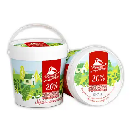 Продукт молокорастительный сметанный м.д.ж. 20%