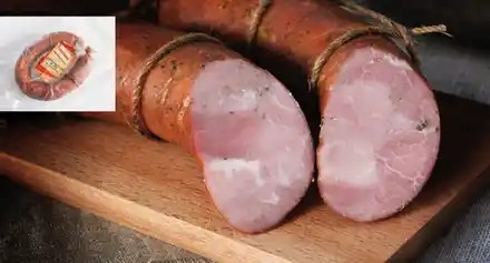 Колбаса ДЕРЕВЕНСКАЯ из шеи и карбонада