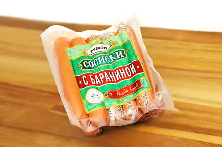 Сосиски «С бараниной» вакуум 400г