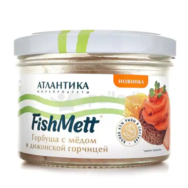 Горбуша FishMett д/в с/с с медом и дижонской горчицей 170 г Атлантика