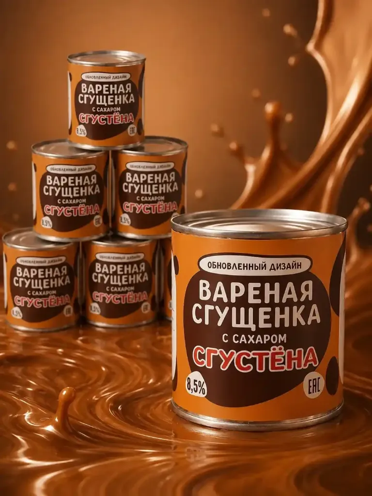 Вареная сгущенка «Сгустена» 380гр х 15шт