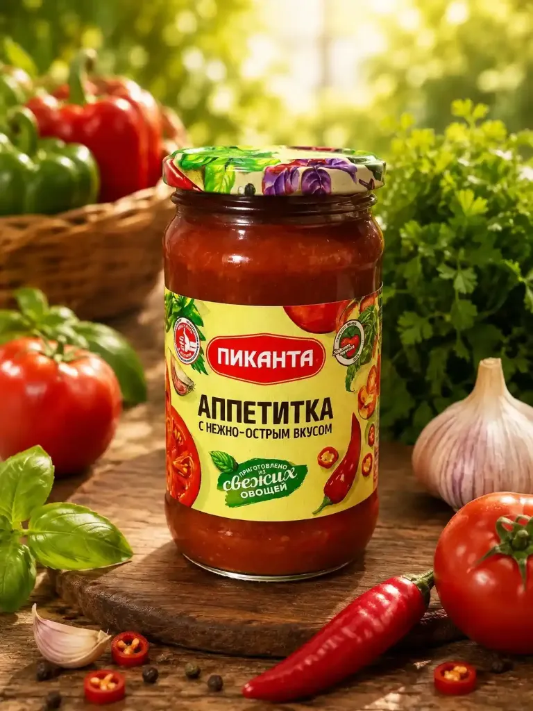 Аппетитка нежно-острая, 360 гр