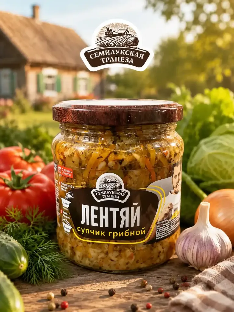 Суп грибной «Лентяй»
