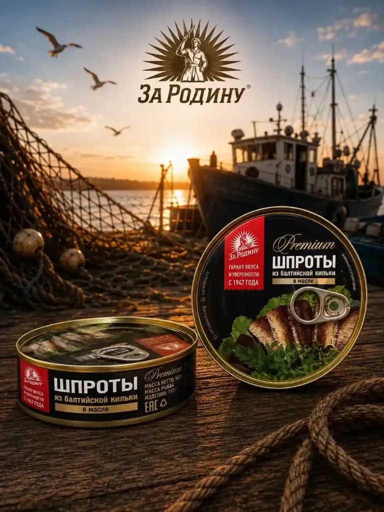 Шпроты в масле ст/б; 270 г