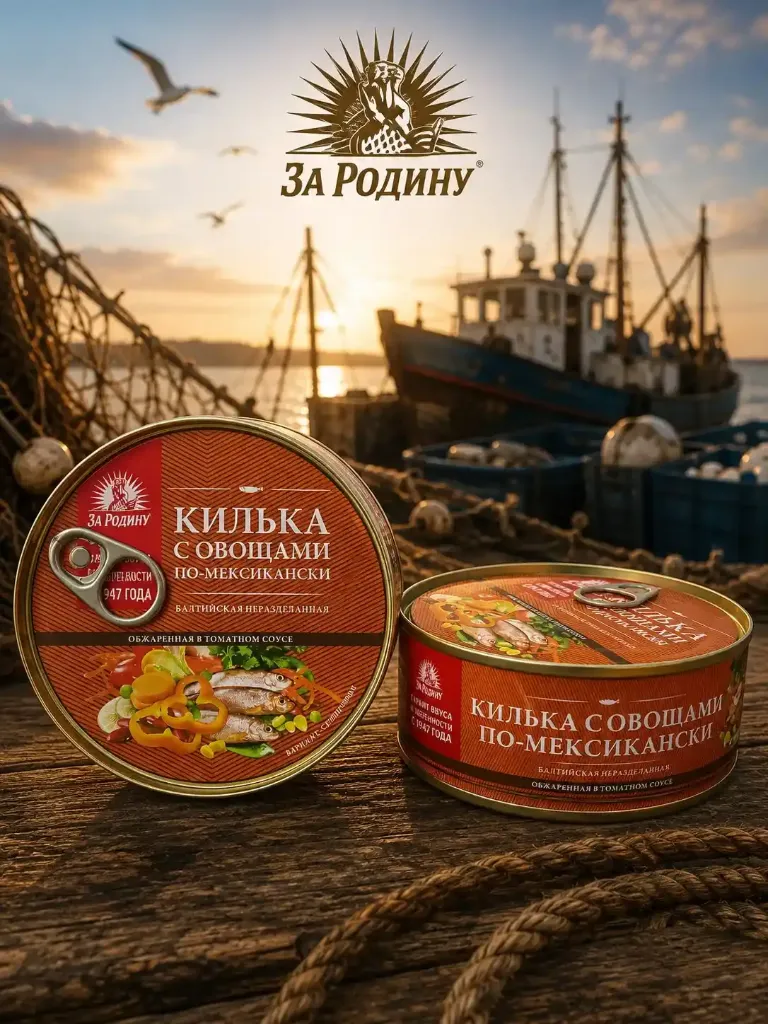 Килька «по-мексикански»; 240 г