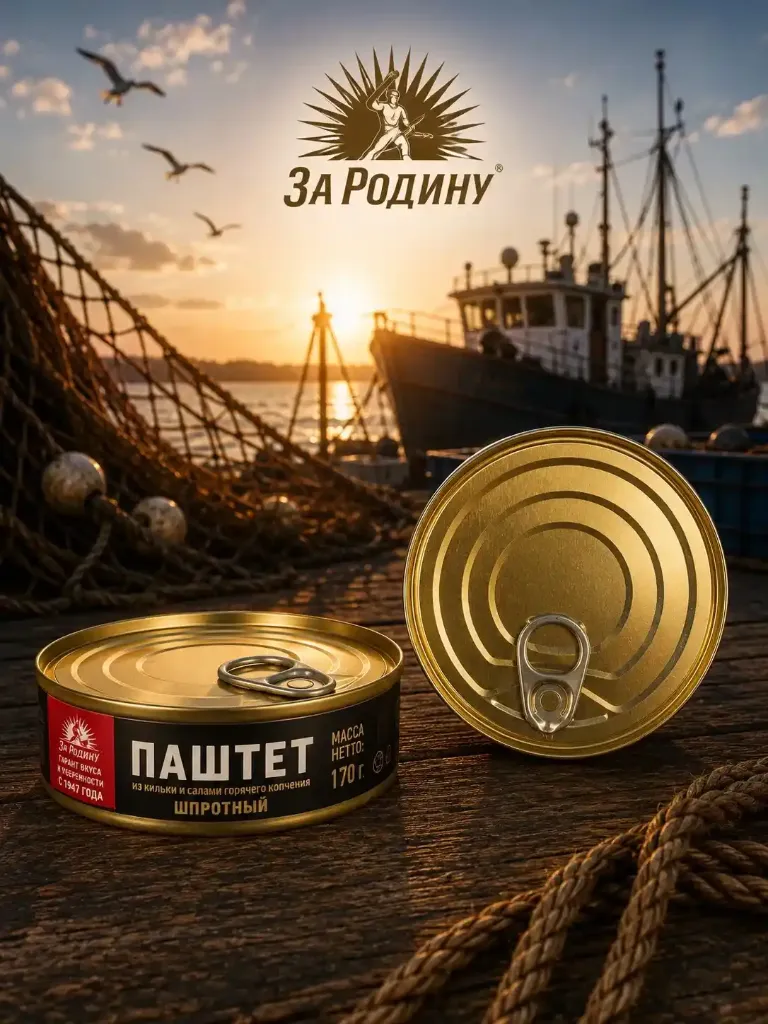 Паштет шпротный; 170 г