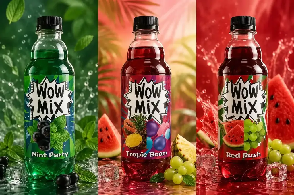 Напиток «Wow Mix» Red Rush 0,5 х 12шт