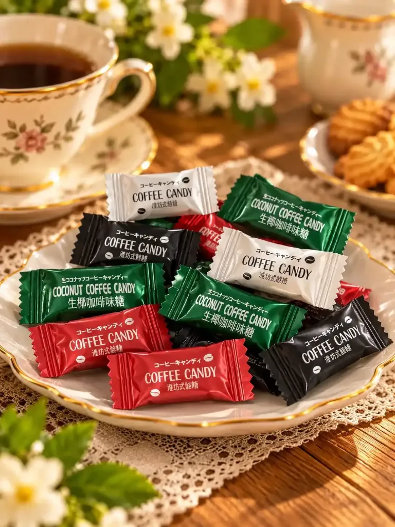 Конфеты пресованные из кофейных зерен «Coffe candy»